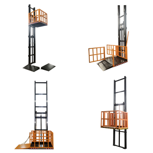 Monte-charge hydraulique vertical mural certifié CE, capacité 500 kg, pour entrepôt et usine - Product Image 3