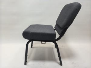 Chaises de table imbriquées modernes pour prêtres d'église en gros, avec siège en tissu confortable et inclinable, pour utilisation dans les théâtres, les écoles et les hôpitaux - Product Image 5