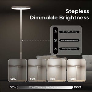 Số lượng lớn mua stehlampe Vòng LED Đèn sàn trang trí nội thất phòng khách lớn đèn đường làm việc LED ánh sáng sang trọng tầng thường vụ đèn - Product Image 4