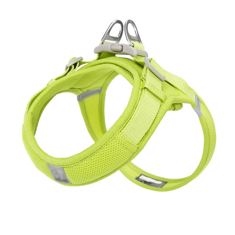 2023 Manufacturers Hot Sale Pet Reflective Dog Harness in Customized design dog harness set with matching leash and collar