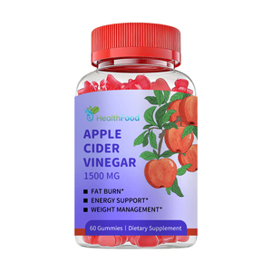Vinagre de Sidra de Manzana de Alta Calidad con Granada, Apoya la Energía Natural y la Digestión Saludable, Suplemento Dietético - Product Image 1