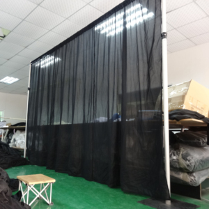 Telescopic double crossbar drapes and curtains luxury <b>backdrop</b> <b>stand</b> pipe and drape for wedding booth - Product Image 6
