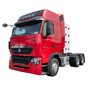 China Schwerlast-LKW HOWO CNG Flüssiges Erdgas T7H Schwerer LKW 6*4-Antrieb Traktor-LKW