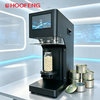 Machine de scellage de canettes entièrement automatique pour les magasins de thé au lait commerciaux, machine de scellage de canettes en aluminium, machine d'emballage de canettes