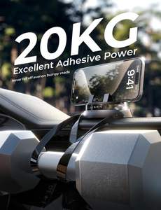 Soporte Giratorio para Teléfono Móvil LISEN, Soporte para Coche con Rotación de 360 Grados, Bloqueo Automático Deslizante, Soporte para Teléfono Celular en el Tablero para <span class=keywords><strong>iPhone</strong></span> 16 Pro Max SUV - Product Image 5