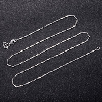 Collier Bowei classique plaqué argent avec pendentif en zircone cubique pour femme, collier polyvalent