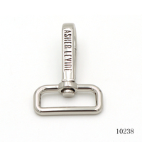 Hebilla de Metal para Bolsos de Diseño de Marca de Lujo, Gancho Giratorio de Metal, Gancho de Seguridad Personalizado con Logotipo Grabado
