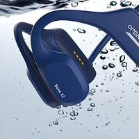 Écouteurs à conduction osseuse étanches IP68, écouteurs sportifs à oreille ouverte, écouteurs sans fil pour la course à pied et la natation