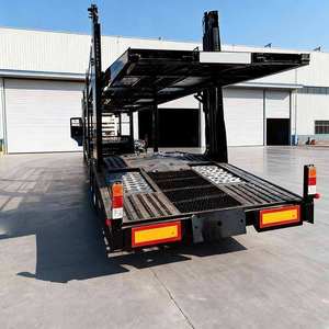 Semirremolque Portacoches de Acero de 3 Ejes y Alta Capacidad para Transporte de Vehículos, Gran Venta - Product Image 1