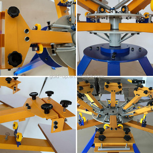 4-Farben-Siebdruckmaschine Qualitäts druckplatten Produkt - Product Image 5