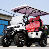 Voiturette de golf électrique confortable et buggy à 5-6 places pour le tourisme
