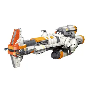 18K K108-110 퍼즐 장난감 조립 빌딩 블록 우주 스타 선박 모델