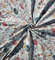 Main Bloc Imprimer Floral En Gros Running Tissu 100 Pour Cent Coton Multi Couleur Indien Tissu Textile Couture Couture Artisanat