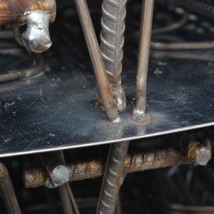 Panneau <span class=keywords><strong>de</strong></span> base galvanisé en <span class=keywords><strong>treillis</strong></span> d'acier avec armature pour dalles composites en béton dans les projets <span class=keywords><strong>de</strong></span> bâtiments commerciaux - Product Image 4
