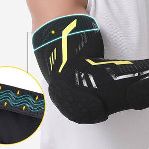 Coudières élastiques flexibles en nid d'abeille pour hommes et femmes pour le <span class=keywords><strong>basket</strong></span>-ball - Product Image 4