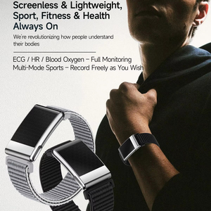 헬스 스마트 스크린리스 손목밴드 활동 추적기 심박수 혈압 모니터 혈중 산소 앱 제어 IP68 방수 - Product Image 5