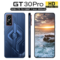 Versión Global Infinix GT30 Pro 5G Smartphone 16GB+1TB Memoria Pantalla HD de 7.3 Pulgadas Android 14 Teléfono Móvil GT20 Pro GT30 Pro
