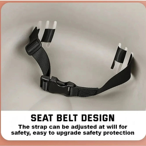 Chaise haute portable et durable <span class=keywords><strong>pour</strong></span> bébé, adaptée aux nourrissons et aux tout-petits, avec harnais à <span class=keywords><strong>4</strong></span> points, siège convertible confortable <span class=keywords><strong>pour</strong></span> la table à manger - Product Image 5