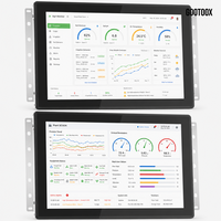 Panel de Control para Elevador, PC Todo en Uno Android de 7/10.1/15.6/21.5 Pulgadas, RK3562 RK3568, para Juegos y Arcade, Montaje Empotrado