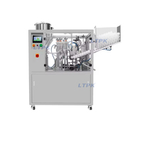 Tuyaux en plastique à double couche à ultrasons LT-009S automatique Tube de lotion douce Machine de remplissage et de scellage de tuyaux cosmétiques avec date