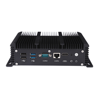 Wifi Sata de alta potencia integrado 2,5 Giga Industrial + mini + PC resistente I7 8560U Mini Pc industrial sin ventilador con puerto paralelo