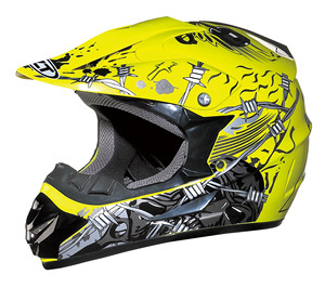 Casque intégral de moto tout-terrain approuvé par le DOT Casque de motocross ABS durable pour les cyclistes de Dirt Bike - Product Image 5