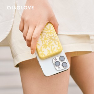 Aisolove Chargeur portable haute capacité à charge rapide Type-c 20W 10000mAh <span class=keywords><strong>Banque</strong></span> d'alimentation magnétique intelligente sans fil adhésive - Product Image 2
