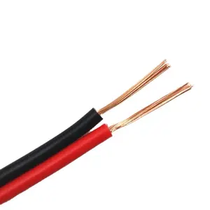 אדום שחור חוט 16AWG טהור נחושת תקוע חשמלי כבל חשמל, Hi-Fi רמקול חוט 100m/סליל