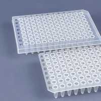 Micro plaque stérile en plastique de laboratoire en gros plaque PCR Elisa 96 puits