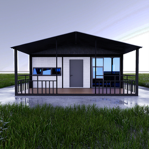 20-40 ft hiện đại màu xanh lá cây kinh tế tiết kiệm năng lượng gấp container văn phòng 3 phòng ngủ 1 phòng khách 1 PHÒNG TẮM ướt khô tách - Product Image 2