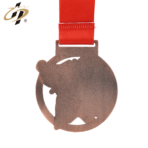 De <span class=keywords><strong>hacer</strong></span> su propio diseño de taekwondo Premio medallas metálicas de deportes con cinta - Product Image 4