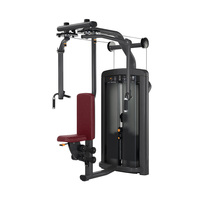Appareil professionnel commercial de musculation en acier pour salle de sport : Machine Pec Fly assise et pour Deltéens Postérieurs