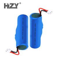 Batterie au lithium HIZY 14500 500mAh 3.7V LiCoO2 Cathode 500 Cycles Grande Capacité Dédiée aux Lampes Torches à Lumière Puissante/Stylos Laser