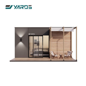 プレハブハウス スペースカプセルベッド ホテルキャビン プレハブモジュールハウス キャンプカプセルコンテナホーム 折りたたみ式小型カプセルハウス - Product Image 1