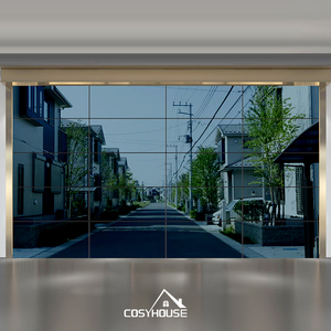 Cosyhouse <span class=keywords><strong>Porte</strong></span> <span class=keywords><strong>coulissante</strong></span> automatique en aluminium <span class=keywords><strong>de</strong></span> dernière conception pour <span class=keywords><strong>garage</strong></span> double <span class=keywords><strong>Porte</strong></span> <span class=keywords><strong>de</strong></span> <span class=keywords><strong>garage</strong></span> <span class=keywords><strong>coulissante</strong></span> <span class=keywords><strong>latérale</strong></span> horizontale - Product Image 4