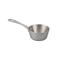 Poêle à œufs en acier inoxydable 304, mini-poêle à sauce pour réchauffer le beurre, petite poêle