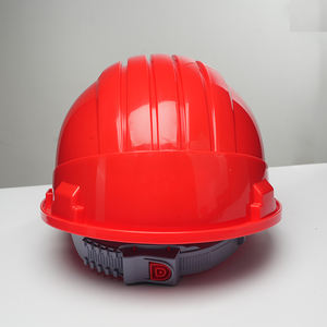 Kunden spezifische atmungsaktive Fünf-Rippen-Schutzhelme Industrieller Schutzhelm mit Belüftung löchern für Arbeiter - Product Image 3