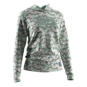 Sweat à capuche unisexe respirant à séchage rapide avec protection UV UPF 50 pour la pêche, idéal pour la sublimation - Product Image 3