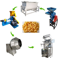 Machine d'extrusion électrique pour jardin, pour production de riz, Chips de maïs, anneaux pour bouffantes, Pop-frontale