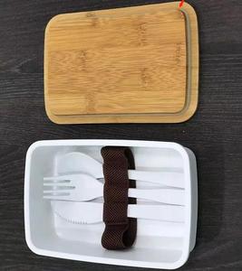 Fiambrera de bambú de paja de trigo ecológica personalizable, gran venta de cubiertos, contenedor de almacenamiento de alimentos personalizado producido en masa - Product Image 6