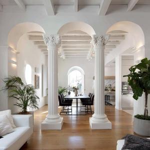 Colonnes <span class=keywords><strong>en</strong></span> marbre blanc naturel, piliers <span class=keywords><strong>en</strong></span> <span class=keywords><strong>pierre</strong></span> sculptés à la main pour la <span class=keywords><strong>d</strong></span>écoration <span class=keywords><strong>d</strong></span>'<span class=keywords><strong>entrée</strong></span> de villa de luxe - Product Image 3