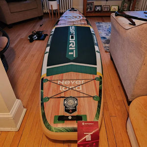 Offre Spéciale personnalisé SUP Ocean Waters 11'6 "* 35" * 6 "Drop Stitch planche de pêche Stand up Paddle Board gonflable Paddle Surf Board - Product Image 2