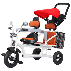 <span class=keywords><strong>Tricycle</strong></span> pour enfants deux places bon marché Offre Spéciale en usine autres tricycles pour enfants <span class=keywords><strong>jumeaux</strong></span> vélo 3 roues - Product Image 4