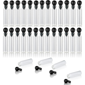 Wholesale 0.5ml 1ml 2ml 3ml <b>Small</b> Mini Shot Perfume Vial Sample Empty Travel Test Glass Perfume <b>Bottle</b> - Product Image 1