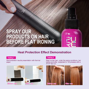 Spray protecteur thermique hydratant sans sulfate et sans alcool pour cheveux, marque privée, protection thermique jusqu'à <span class=keywords><strong>450</strong></span> degrés <span class=keywords><strong>Fahrenheit</strong></span> - Product Image 5