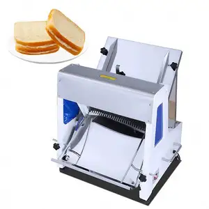 Affettatrice per pane completamente automatica a basso prezzo bagel affettatrice pane