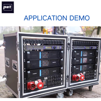 Amplificateur de puissance audio professionnel PAT FP10000 1350W Classe TD 4 canaux XLR Impédance 8 ohms Boîtier métallique Garantie 1 an pour les spectacles en direct