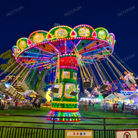 Manège de parc d'attractions Hotfun Carnival Rides, balançoire à chaises volantes 36 places, en promotion