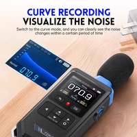 FNIRSI FDM-02 Sonomètre numérique de haute précision 30dB-130dB Sonomètre pondéré A/C Instrument de mesure du niveau sonore portable OEM