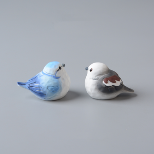 Statue d'oiseau en résine style bois, figurine d'oiseau rustique pour étagère, table, accent de décoration intérieure, cadeau, vente en gros - Product Image 4